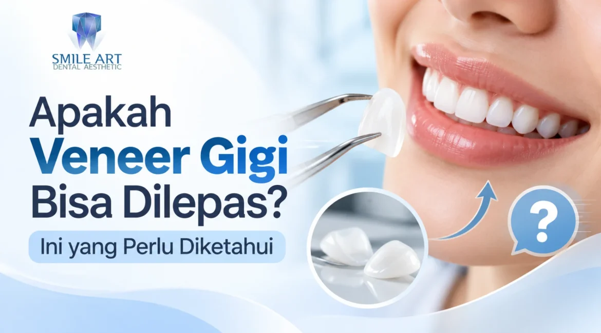 veneer gigi bisa dilepas